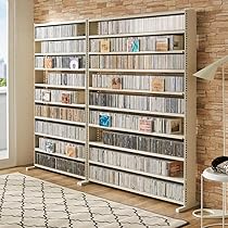 ディノス 家具 収納 本棚 ラック シェルフ スタンド式 CD用 幅90cm 7166w+Co37S._AC_UL210_SR210,